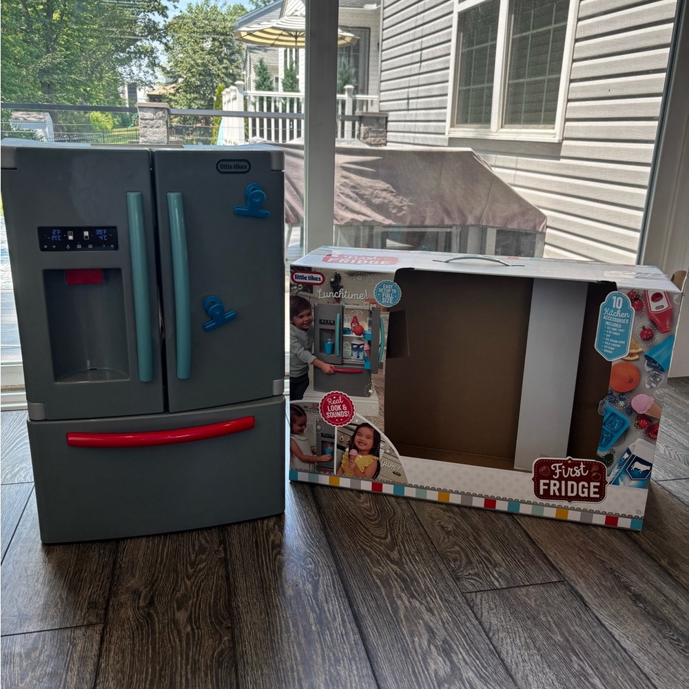 Little Tikes First Fridge - Realistic Pretend Play Refrigerator